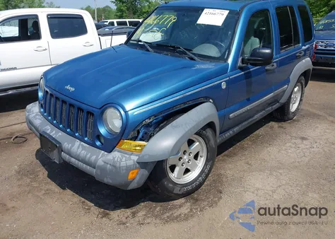 2006 Jeep Liberty Sport from USA, damaged, VIN 1J4GL48K36W119096